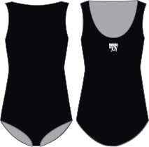 Dancing For Joy Class Boatneck Tank Leotard with High Back