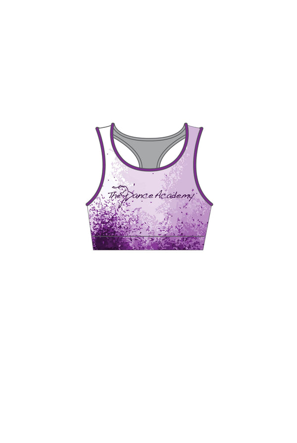 Watercolour Racer Strap Crop - The Dance Academy of Barrie - Customicrew 