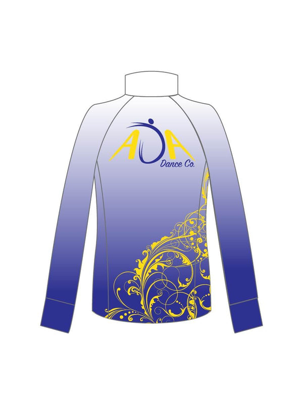 Filigree Yoga Jacket - COMP TEAM - Anne Marie's Dance Academy - Customicrew 