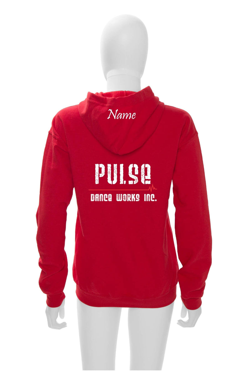 Gildan Warm Up Full Zip With Dancer Logo - Pulse Danceworks - Customicrew 