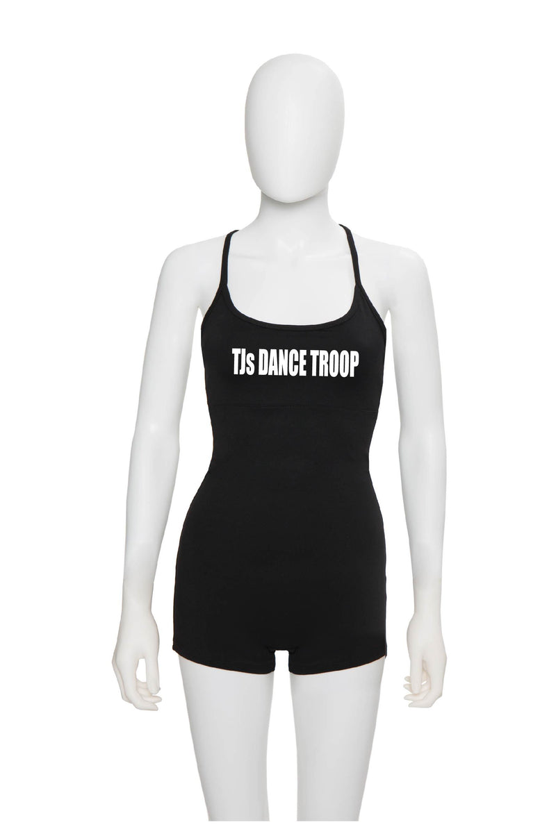 Tank Biketard - Tj's Dance Troop (White Logo Items) - Customicrew 