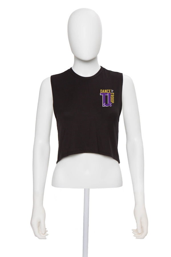 Muscle Tee - TJ's Dance Troop (Purple Logo Items) - Customicrew 