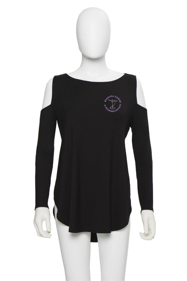 Shoulderless T-Shirt - Niagara Dance & Fitness Studio - Customicrew 