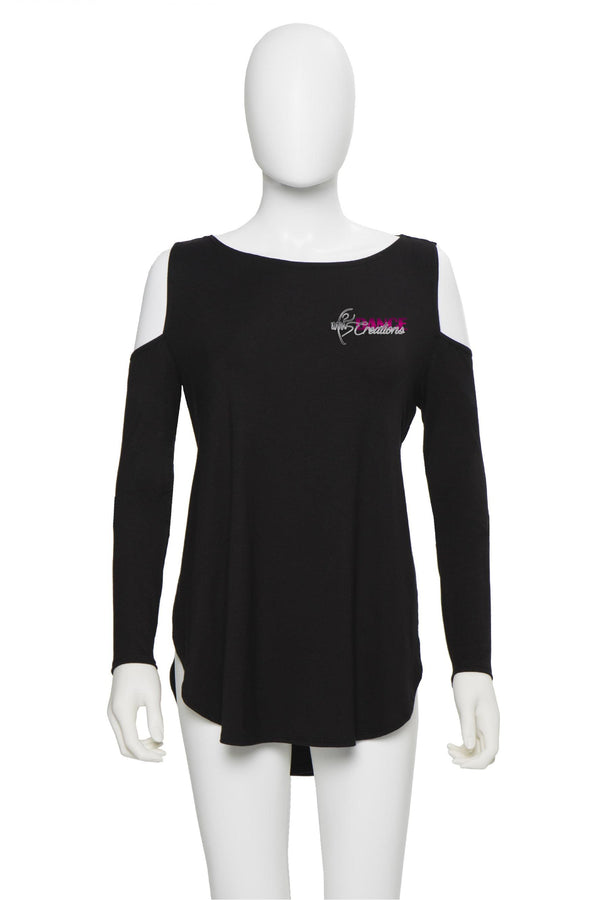 Shoulderless T-Shirt - Dance Creations - Customicrew 