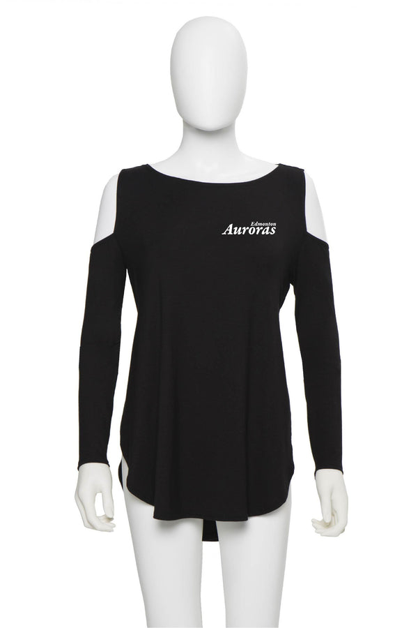 Shoulderless T-Shirt - Edmonton Auroras - Customicrew 