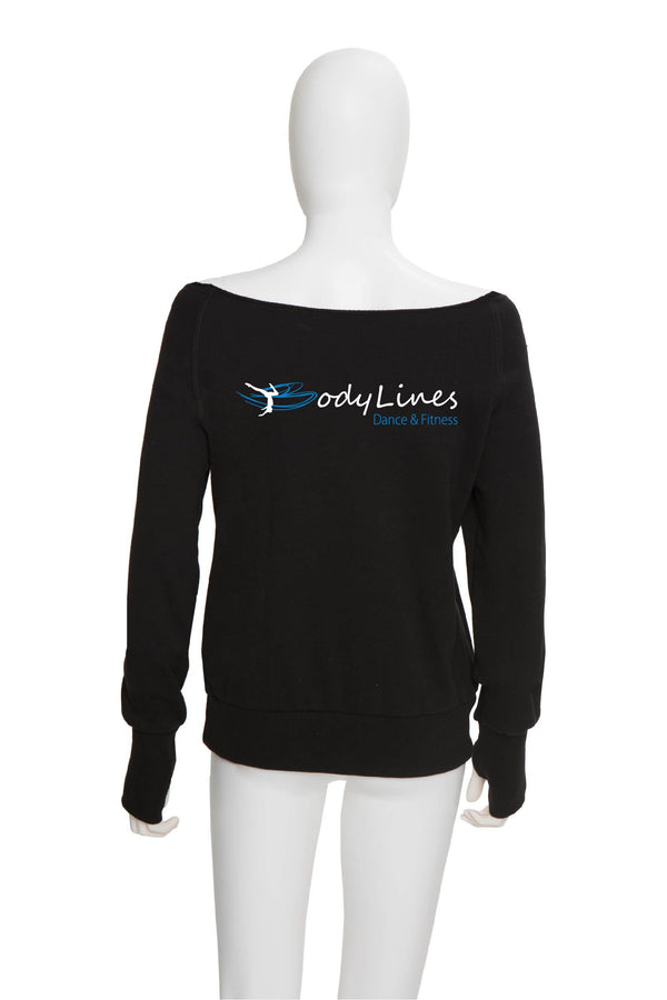 Slouch Pullover - Bodylines Dance and Fitness - Customicrew 