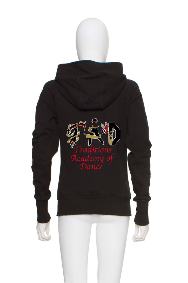 Full Zip Hoody - Traditions Academy of Dance - Customicrew 