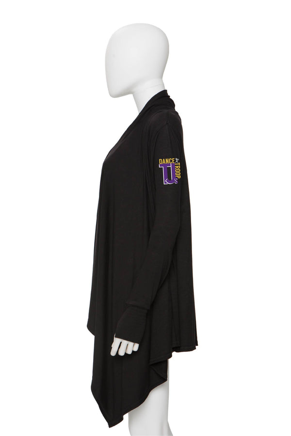 Lounge Cardigan - TJ's Dance Troop (Purple Logo Items) - Customicrew 