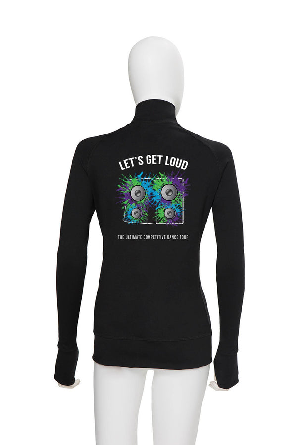 Yoga Jacket - Let's Get Loud - Customicrew 