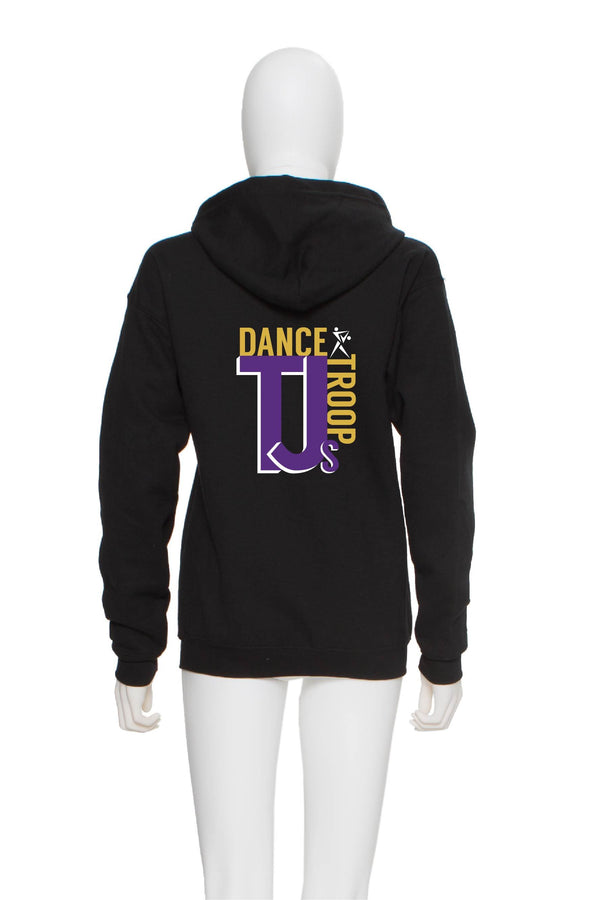 Gildan Warm Up Full Zip - TJ's Dance Troop (Purple Logo Items) - Customicrew 