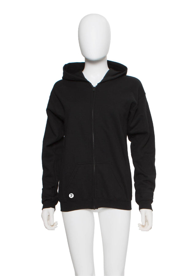 Gildan Warm Up Full Zip - Tj's Dance Troop (White Logo Items) - Customicrew 