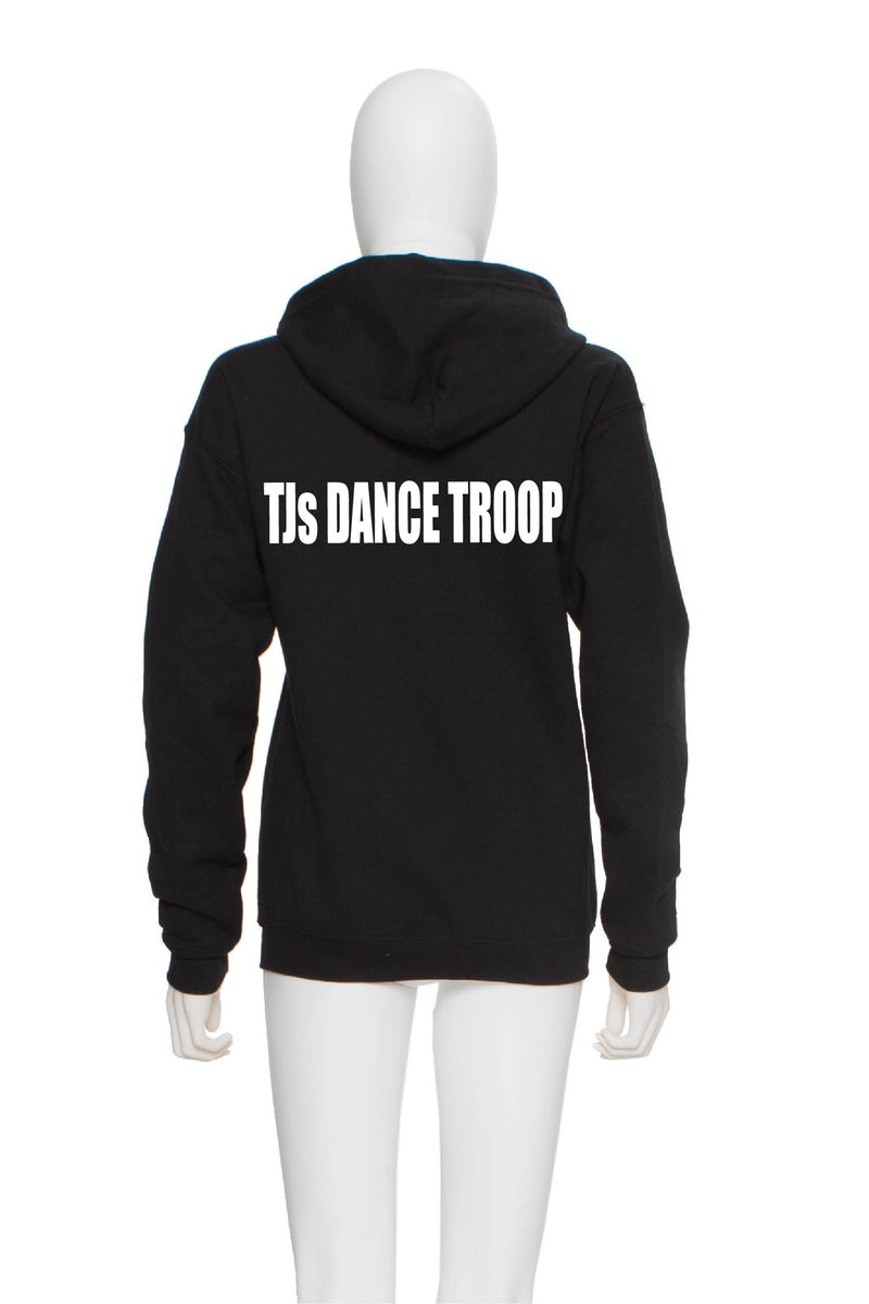 Gildan Warm Up Full Zip - Tj's Dance Troop (White Logo Items) - Customicrew 