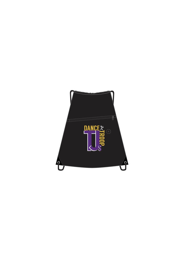 Drawstring Bag - TJ's Dance Troop (Purple Logo Items) - Customicrew 