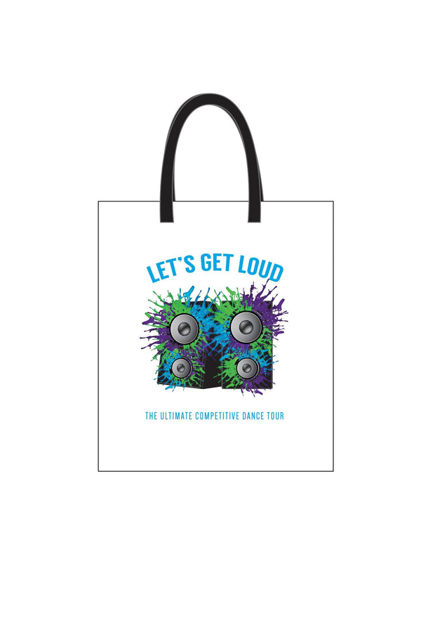 Tote Bag Sublimated - Let's Get Loud - Customicrew 