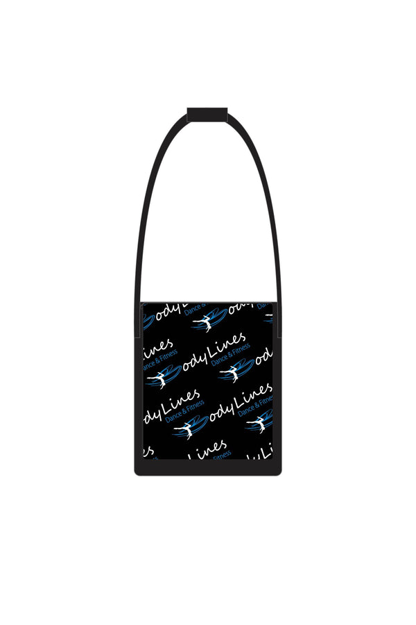 Mini Messenger Bag Sublimated - Bodylines Dance and Fitness - Customicrew 