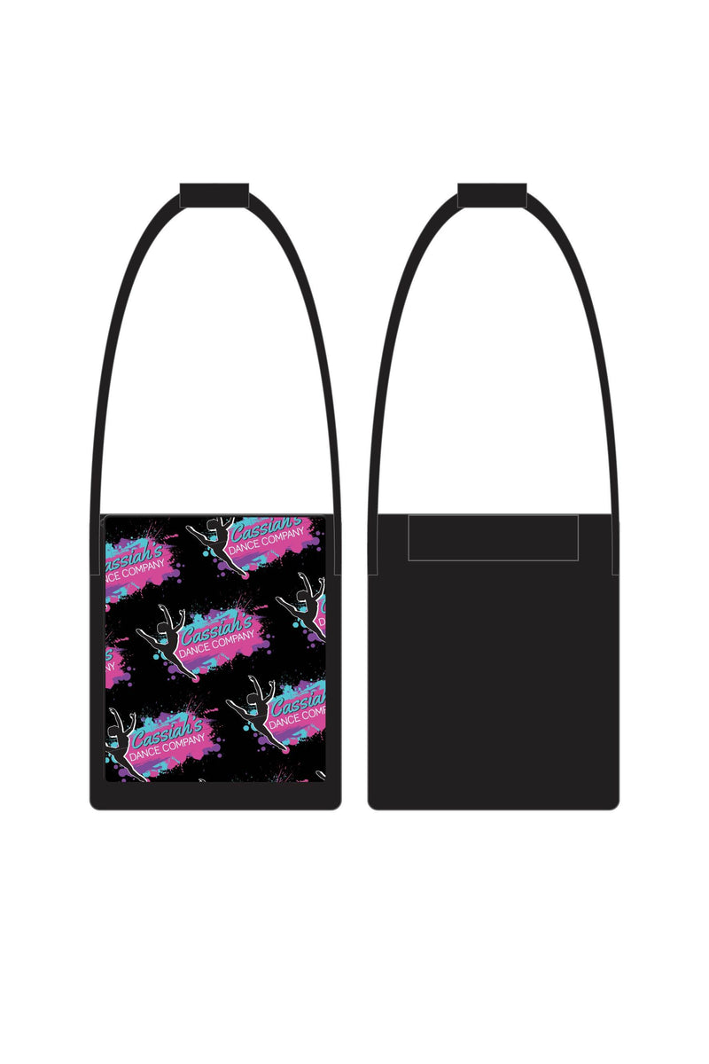 Mini Messenger Bag Sublimated - Cassiah's Dance Company - Customicrew 