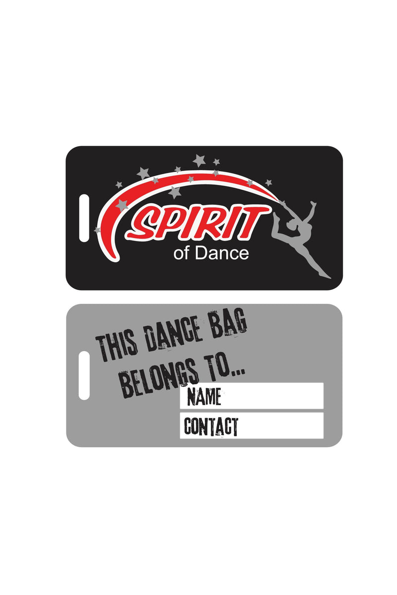 Luggage Tag Sublimated - Spirit of Dance - Customicrew 