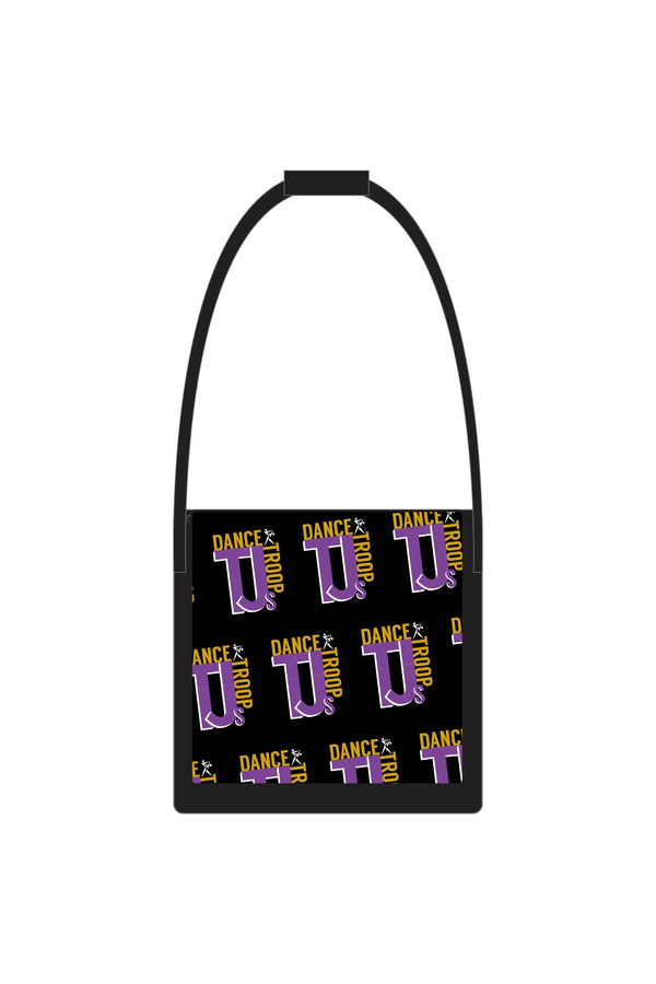 Medium Messenger Bag - TJ's Dance Troop (Purple Logo Items) - Customicrew 