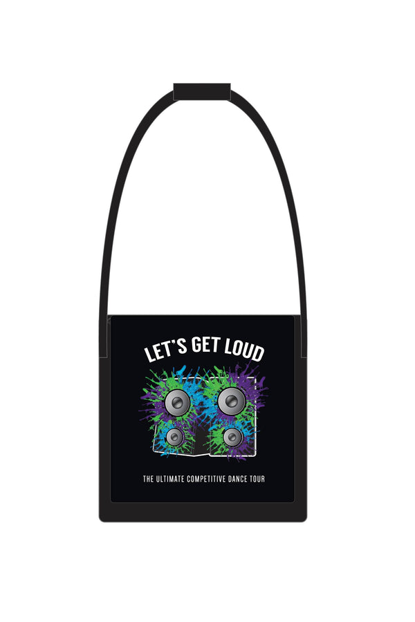 Medium Messenger Bag - Let's Get Loud - Customicrew 