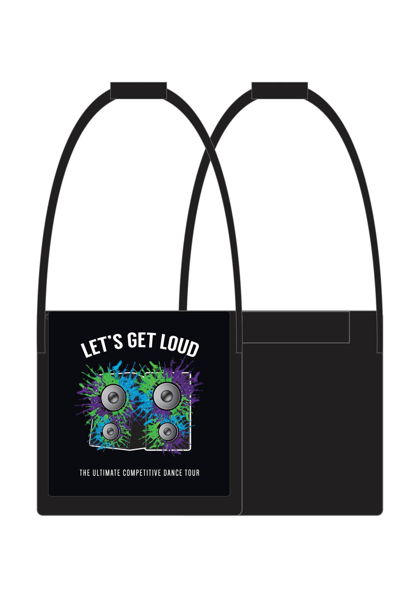 Medium Messenger Bag - Let's Get Loud - Customicrew 