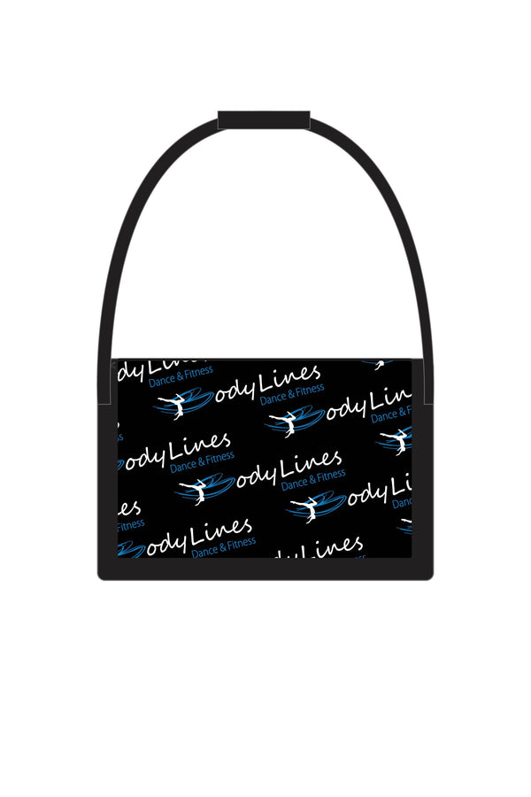 Large Messenger Bag - Bodylines Dance and Fitness - Customicrew 