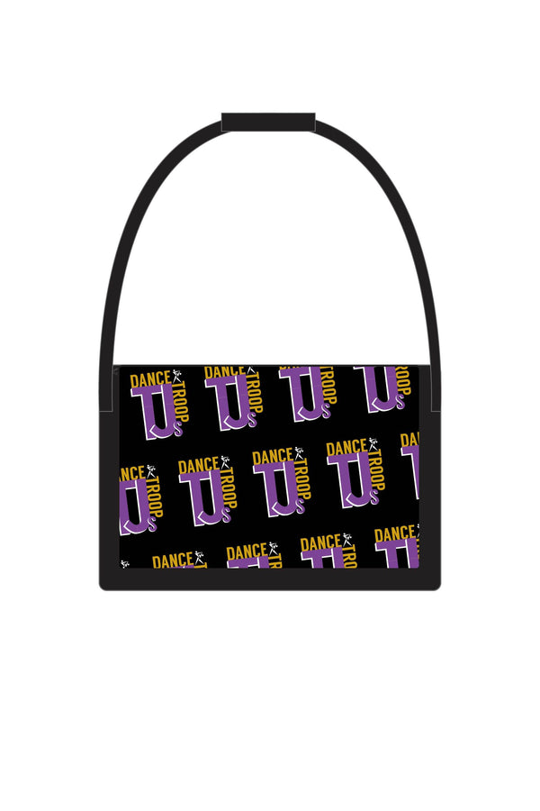 Large Messenger Bag - TJ's Dance Troop (Purple Logo Items) - Customicrew 